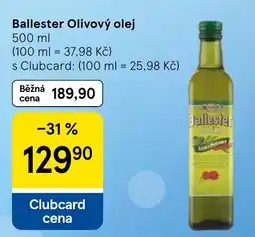 Tesco Ballester olivový olej nabídka