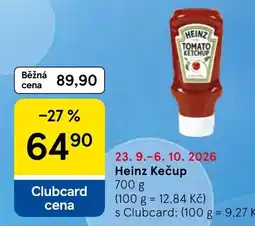 Tesco Heinz Kečup nabídka