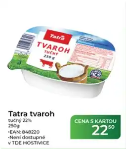 Tamda Foods Tatra tvaroh nabídka