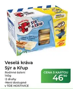 Tamda Foods Veselá kráva Sýr a Křup nabídka