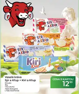 Tamda Foods Veselá kráva Sýr a Křup + Kiri a Křup nabídka