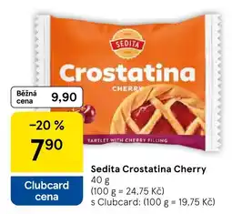 Tesco Sedita Crostatina Cherry nabídka