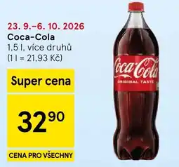 Tesco Coca-Cola nabídka