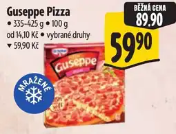 Albert Guseppe Pizza nabídka
