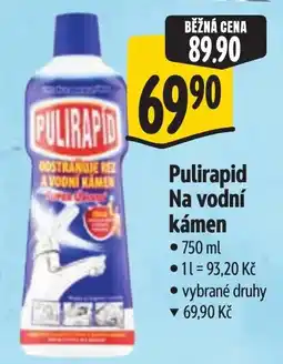 Albert Pulirapid na vodní kámen nabídka
