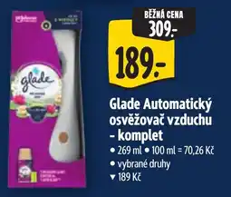 Albert Glade Automatický osvěžovač vzduchu nabídka