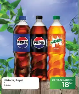 Tamda Foods Mirinda, Pepsi nabídka