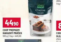 Terno Coop premium kakaový prášek nabídka