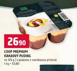 Terno Coop premium kakaový pudding nabídka
