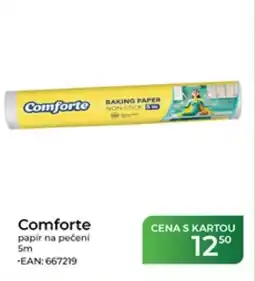 Tamda Foods Comforte papír na pečení nabídka