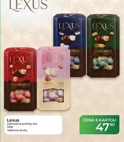 Tamda Foods Lexus čokoládové pralinky box nabídka