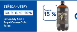 Tesco Royal Crown Cola Targa nabídka