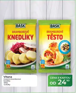 Tamda Foods Bask bramborové knedlíky nabídka
