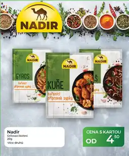 Tamda Foods Nadir grilovací koření nabídka