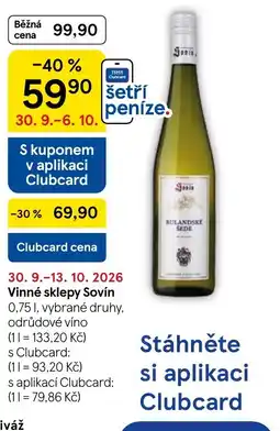Tesco Jana Rulandské šedé nabídka