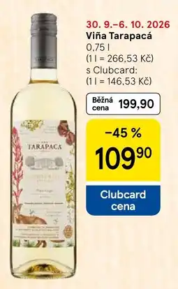 Tesco Viña Tarapacá nabídka