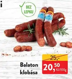 MP Krásno Balaton klobása nabídka