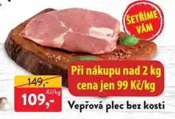 MP Krásno Vepřová plec bez kosti nabídka