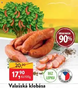MP Krásno Valašská klobása nabídka