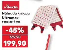 Kaufland Vileda náhrada k mopu ultramax nabídka