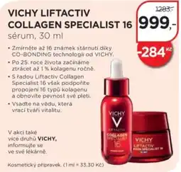 Magistra lékárny Vichy liftactiv collagen specialist 16 nabídka