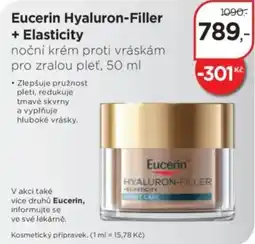 Magistra lékárny Eucerin hyaluron-filler + elasticity nabídka
