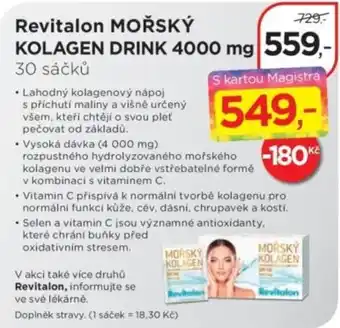 Revitalon mořský kolagen drink