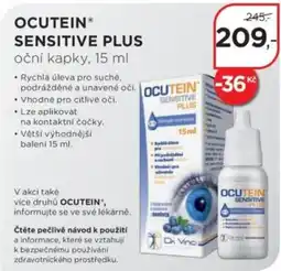 Magistra lékárny Ocutein sensitive plus nabídka