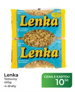 Tamda Foods Lenka těstoviny nabídka