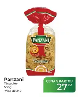 Tamda Foods Panzani Těstoviny nabídka