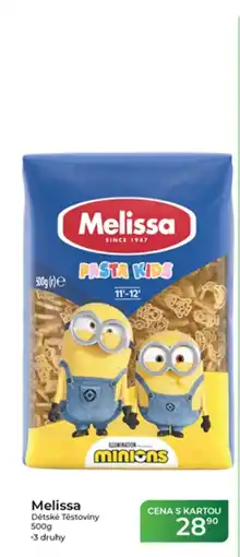 Tamda Foods Melissa Dětské Těstoviny nabídka