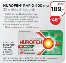 Magistra lékárny Nurofen rapid 400 mg nabídka