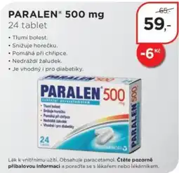Magistra lékárny Paralen 500 mg nabídka