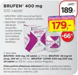 Magistra lékárny Brufen 400 mg nabídka