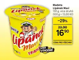 Tesco Madeta Lipánek Maxi nabídka