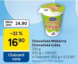 Tesco Chocenšká kyška nabídka