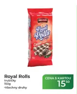 Tamda Foods Mullino royal rolls trubičky cocoa nabídka