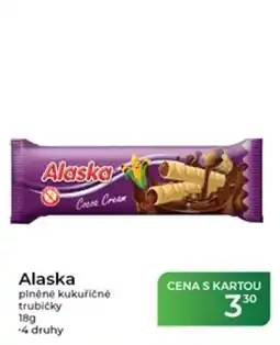 Tamda Foods Alaska plněné kukuričné trubičky nabídka