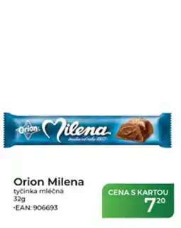 Tamda Foods Orion Milena tyčinka mléčná nabídka