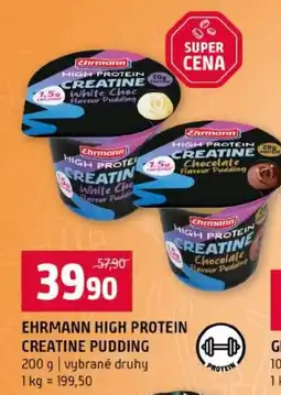 Terno Ehrmann high protein creatine pudding nabídka