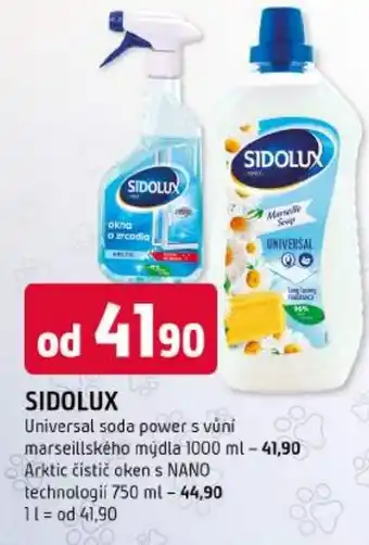 Trefa Sidolux universal soda power s vůní marseillského mýdla nabídka