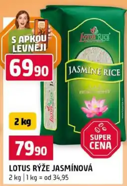 Terno Lotus rýže jasmínová nabídka