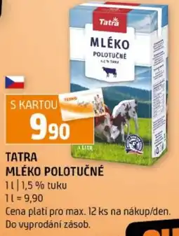 Terno Tatra mléko polotučné nabídka