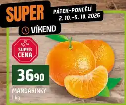Terno Mandarinky nabídka