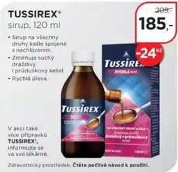 Magistra lékárny Tussirex sirup nabídka