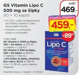 Magistra lékárny GS Vitamin Lipo C nabídka