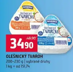 Terno Bohemilk olešnický tvároh nabídka