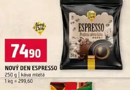 Terno Nový Den espresso nabídka