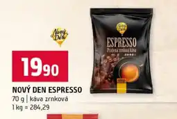 Terno Nový Den Espresso nabídka