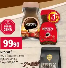 Terno Nescafé káva instantní vybrané druhy nabídka